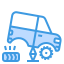 pneu à plat icon