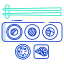 salmon sushi icon