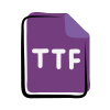 matisse style ttf icon