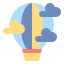hot air balloon icon