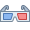 3D Glasses icon