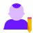 color glass style registration icon