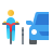 carril-bici-protegido icon