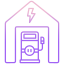 home ev station icon