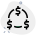 dinero-externo-en-conexión-circular-con-signo-de-dolar-negocio-verde-tal-revivo icon