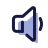 pulsar color style niedrige lautstärke icon