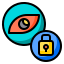 eye recognition icon