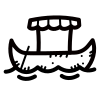 quill style gondola icon