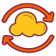 Atualização de nuvem icon