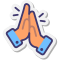 stickers style high five skin type 1 icon