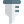 Funnel testing equipment with narrow tip hose icon