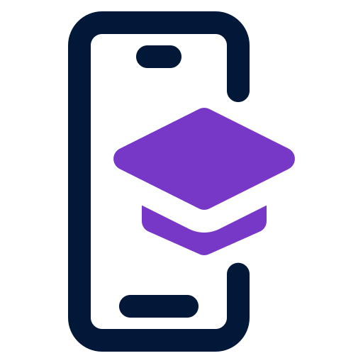 mobile learning icon