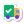 mini stickers style shipped icon