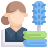 Cleaning service icon