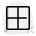 cadre de grille carrée icon
