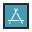 retro style app store icon