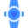 smartwatch-esterno-da-corsa-kmg-design-flat-kmg-design-1 icon