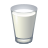 emoji style 一杯牛奶 icon