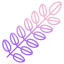 black locust leaf icon