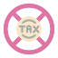 No Taxes icon