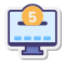 stickers style e commerce icon