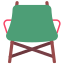 Cadeira de campismo icon