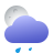 Noche lluviosa icon