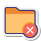 删除文件夹 icon