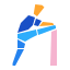 pieces style stretching hamstring icon