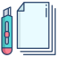 paper knife icon