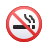 emoji de não fumar icon