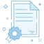 graduate certificate icon