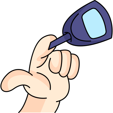 diabetes test icon