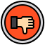 dislike icon