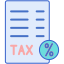 impuestos-externos-banca-flaticons-color-lineal-iconos-planos icon