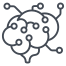brain technology icon