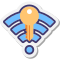 stickers style wi fi 비밀번호 icon