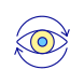 laser eye surgery icon