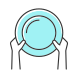 empty plate icon