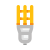 Fluorescent lamp icon