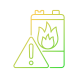 flammability icon