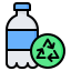 bottiglia-plastica-esterna-ecologia-nawicon-contorno-colore-nawicon icon
