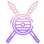 spear and shield icon