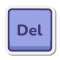 델 키 icon