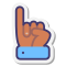 Sign Language I Skin Type 2 icon
