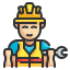construction worker icon