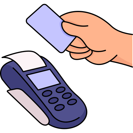 cashless payment icon