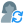 repetitive shift of an single user for work schedule icon