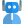 robot with antennas icon