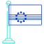 bandeira de cabo verde icon